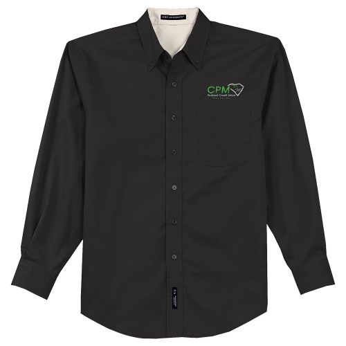 Mens Port Authority® Long Sleeve Easy Care Shirt