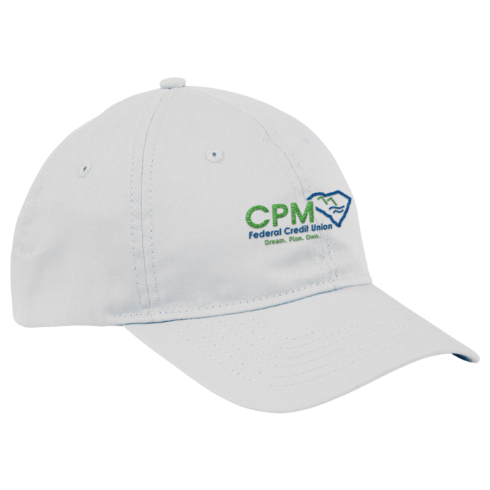 Big Accessories 6Panel Twill Unstructured Cap