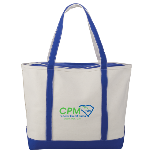 Baltic 24oz Canvas Tall Zippered Boat Tote